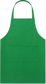 Vízálló monokróm konyhai kötény, zöld