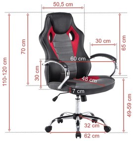 Genesis gamer irodai forgószék