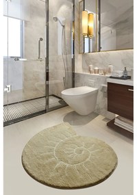 Bézs fürdőszobai kilépő 90x90 cm Helix – Foutastic