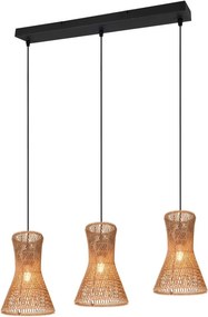 TRIO R31833026 BIJOU Többágú Függesztett Lámpa Barna, Fekete E27 IP20