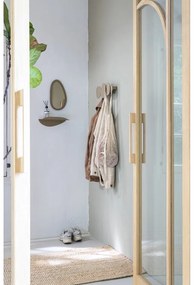 Bézs fém fali polc 34 cm Pipa – Spinder Design