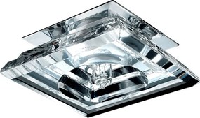 PREZENT 71059 ELEGANT Kristály Spot Lámpa Króm, Átlátszó G9 IP20