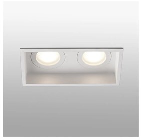 FARO HYDE fürdőszobai süllyeszthető lámpa, fix, fehér, GU10 foglalattal, IP44, 40124
