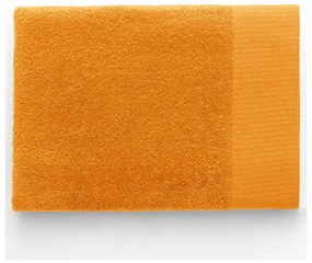 Narancssárga frottír pamut törölköző 30x50 cm Amari – Restilo