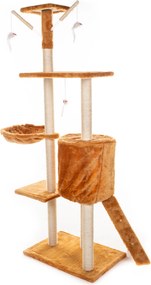 Kaparófa macskáknak Hawaj 138 cm | vörös