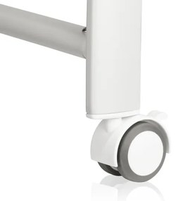 Lionelo - CORAL White kiságy mérleggel