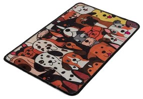 Fürdőszobai kilépő 60x40 cm Dogs - Foutastic