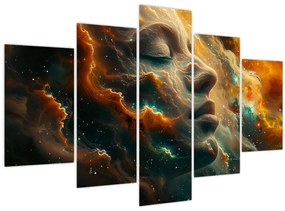 Kép - Arc az űrben (150x105 cm)
