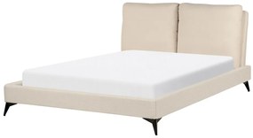 Franciaágy 140 cm Mellody (bézs) (ágyráccsal). 1081347