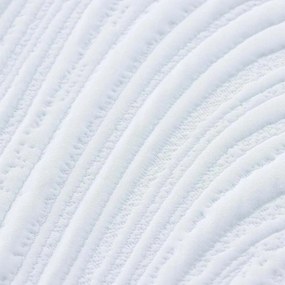 Matrac Fehér és Szürke 180 x 200 cm Gél Memóriahab