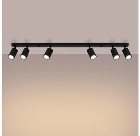 Brilagi - Spotlámpa CRESTO 6xGU10/10W/230V fekete