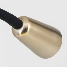 Orion - Állítható csíptetős asztali lámpa DOTTY 1xGU10/10W/230V sárgaréz/fekete