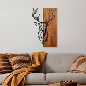Red Deer 1 fa-fém faldekoráció