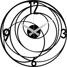 Enzoclock fém falióra, 48×48 cm – S027