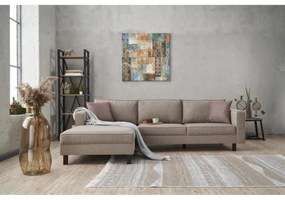 Sarokkanapé Kale Linen Balos - Krém