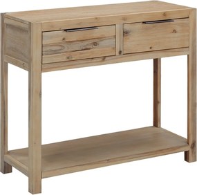 vidaXL tömör akácfa tálalóasztal 82 x 33 x 73 cm