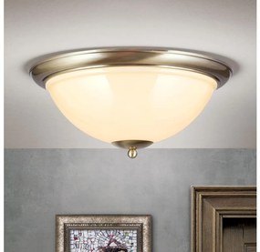 Orion DL 7-677/50-Mennyezeti lámpa AUSTRIAN OLD LAMP 3xE27/60W/230V bronz/bézs
