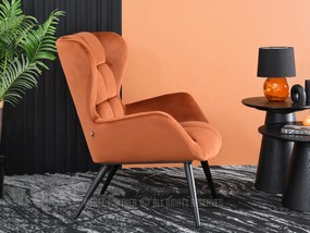 Fotel Kikino (réz + fekete). 1110125