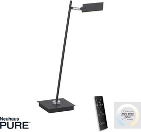 Paul Neuhaus modern asztali lámpa pure-mira antracit pln4356-18