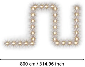Eglo 99687 - LED RGBW Dimmelhető szalag 8m LED/24W/24/230V 2700-6500K