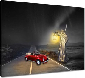 Vászonkép 50x40 A Vw sofőrök védőszentje