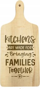 Vágódeszka Fa Konyhai dekoráció Ajándék