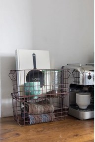 Fémhuzalos tárolókosár 31x16,5x16 cm Store-It – Mette Ditmer Denmark