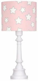 LC asztali lámpa rózsaszín - csillag kollekció