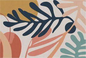 Fotótapéta Flizelin Fali Ragasztó Szett Leveles minták 104x70 Ragasztó