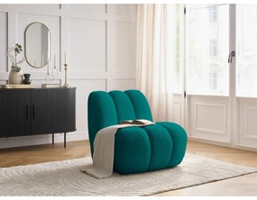 Türkiz buklé fotel Janissaire – Bobochic Paris