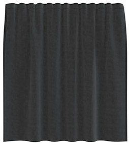 2 db fekete voile függönyök rúd zsebekkel