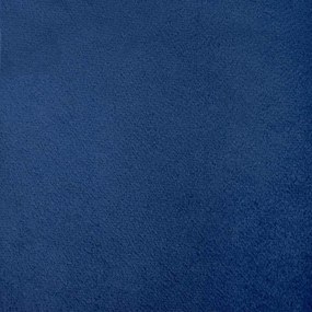 Függönyök függönyökkel 2 pcs Sötétkék 140 x 225 cm Bársony