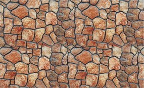 Fotótapéta flizelina Kő fal textúra kő fal 200x140 +ragasztó