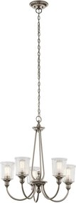 Elstead Lighting WAVERLY KL-WAVERLY5-CLP Csillár 3x60W/E27