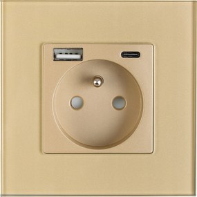 Aljzat tƱvel Ăveg Arany Dupla Usb töltĆ 2.4A A+c Miuun