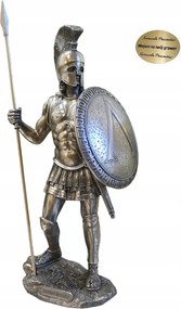 Spártai Harcos Figura Lándzsával És Pajzzsal Ajándék Gyűjtőnek V
