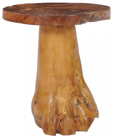 tömör tíkfa dohányzóasztal 40 x 40 cm