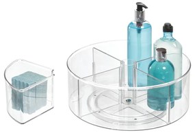 Átlátszó kerek tárolódoboz, Ø 29 cm - iDesign The Home Edit