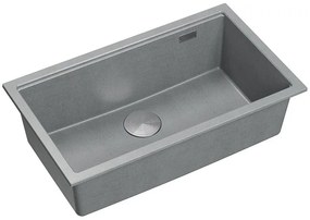 gránit mosogató Logan 110 Grey Metallic