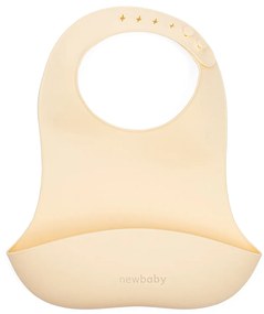 Szilikon előke New Baby bézs