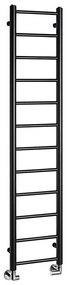 Sapho - Fürdőszobai radiátor DINA 278W 30x138 cm matt fekete