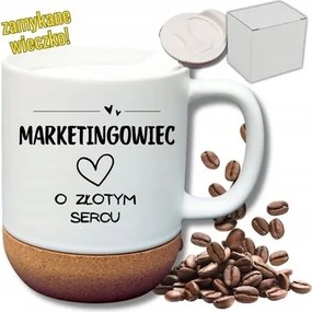 Fehér Bögre Parafa Vicces Ajándék Marketinges Arany Szív