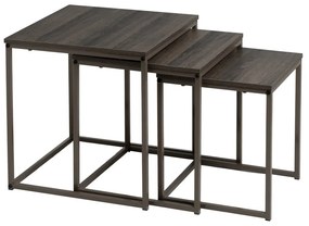 Tárolóasztal szett 3 db-os 40x40 cm – Casa Selección