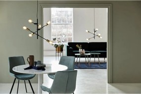 Nordlux modern függeszték josefine matt fekete sárgaréz nor48933003