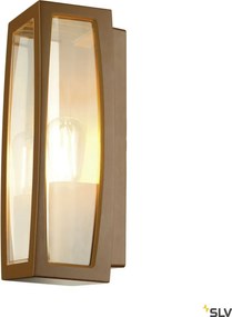 SLV 230657 MERIDIAN Modern Kültéri Fali Lámpa Rozsdás E27 IP54