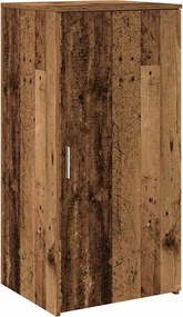 vidaXL tároló szekrény antik fa 50x45x103,5 cm szerelt fa