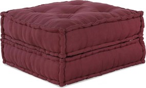 vidaXL Moduláris kanapé 2 pcs Bordó 140 x 70 x 36 cm szövet