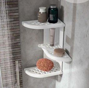 Aqualine Aqualine, Fürdőszobaszék 30x46,5x29,3 cm, fehér, CO75