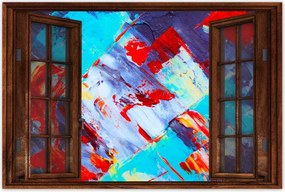 Poszterek 90x60 Absztrakt Páva