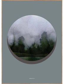 Kép 50x70 cm Water Circle – Malerifabrikken